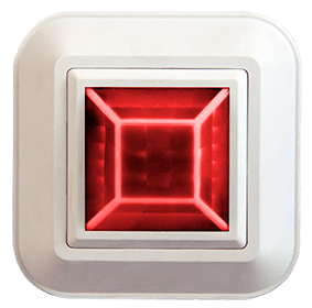 چراغ سر در اتاق عمل قرمز